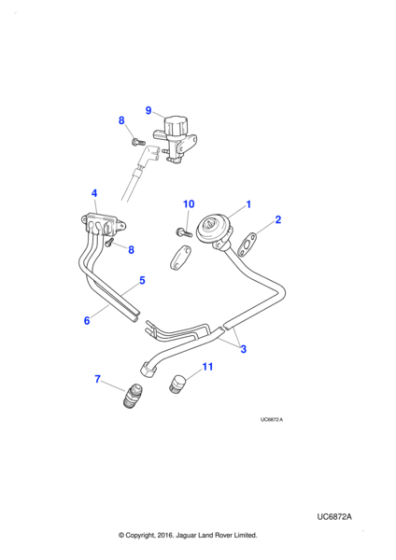 XR829227 - Jaguar Plug - Blanking