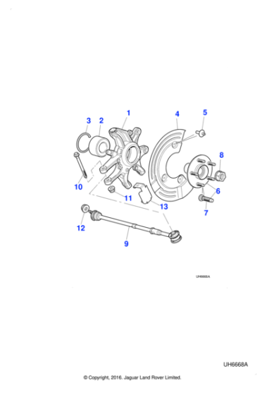 C2C1802 - Jaguar Stabilising link