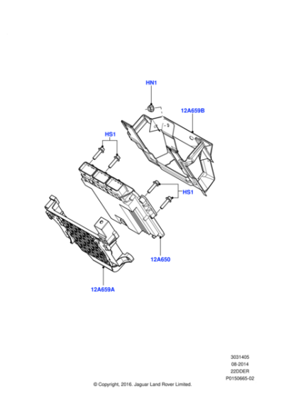 LR054832 - Land Rover Module-Engine Control