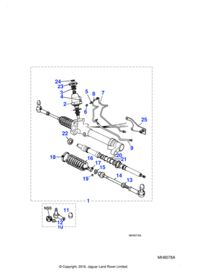 JLM172 - Jaguar Limit washer