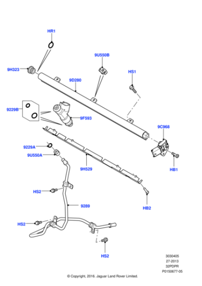 LR005493 - Land Rover Regulator - Fuel Pressure