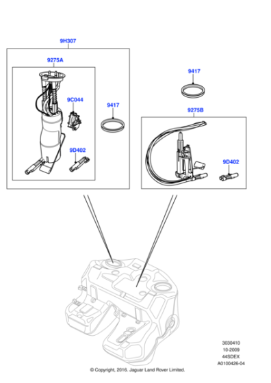 WGO500010 - Land Rover Sensor