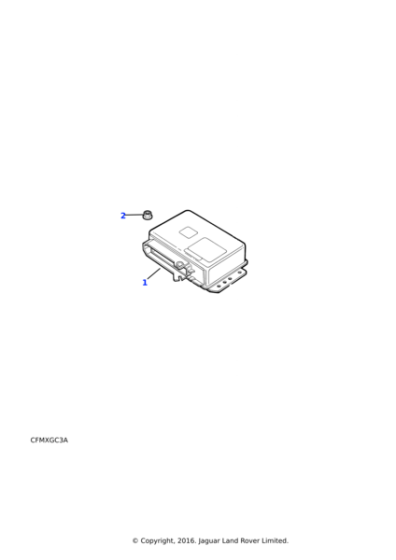 IGG000040 - Land Rover Automatic transmission control unit