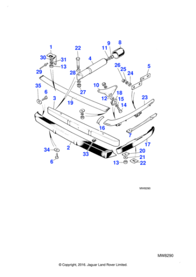 BD44707 - Jaguar Mounting bracket