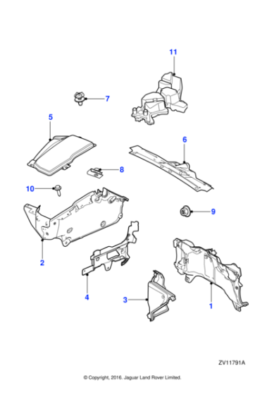 C2Z24439 - Jaguar Insulation