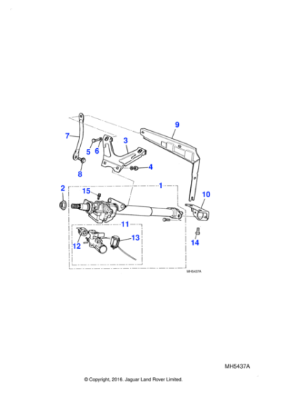 AGU2362 - Jaguar Flange screw