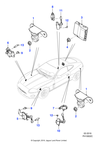 C2P15219 - Jaguar Height sensor