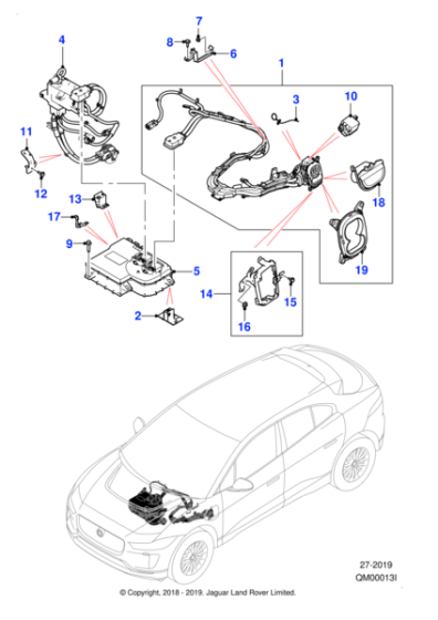 T4K9012 - Jaguar Connector bracket