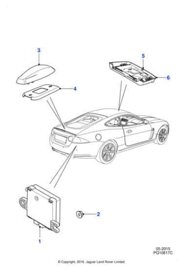 C2D22828 - Jaguar Antenna