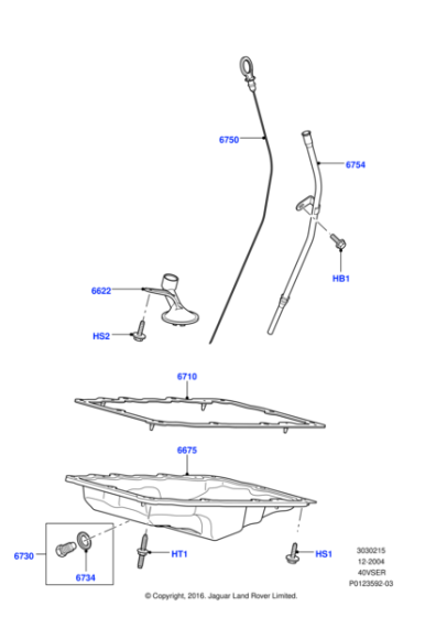4664019 - Land Rover Pan - Engine Oil
