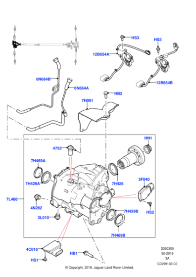 LR120548 - Land Rover Seal