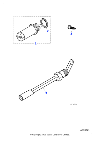 JLM21239 - Jaguar Engine cylinder block heater