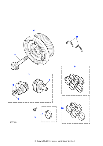 STC3300 - Land Rover Kit-bearing
