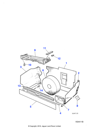 BEC16313 - Jaguar Retainer
