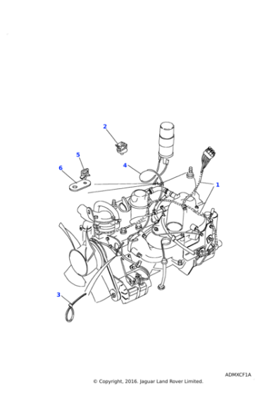 PRC4021 - Land Rover Harness Engine