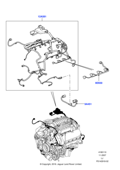 LR004909 - Land Rover Wire