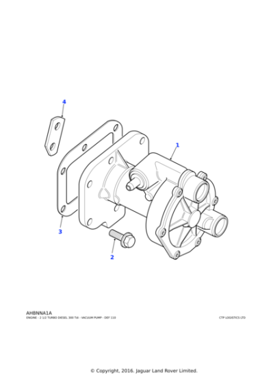 ERR3539 - Land Rover Pump brake vacuum