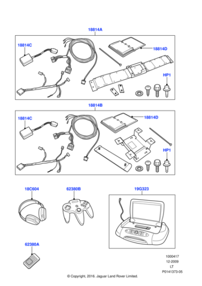 VUB503850 - Land Rover Kit - Installation