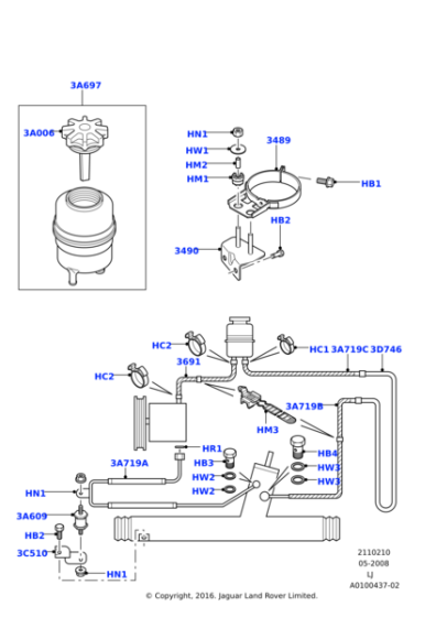 1093597 - Land Rover Washer