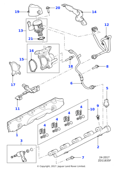 C2Z21970 - Jaguar Pressure sensor