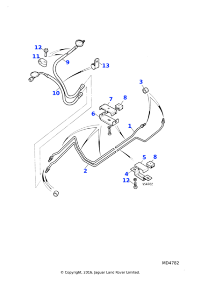 AGU2351J - Jaguar Torx flange head screw