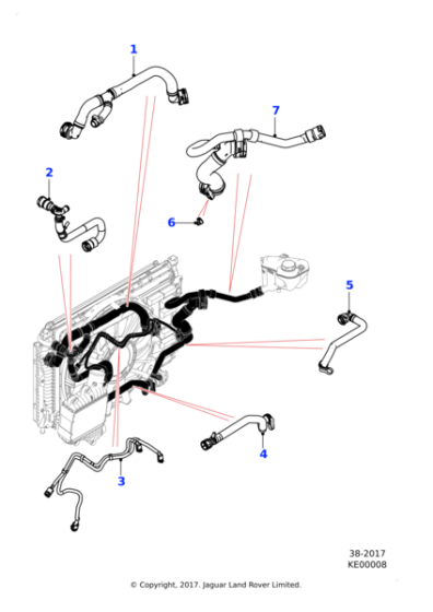 J9C21047 - Jaguar Pipe