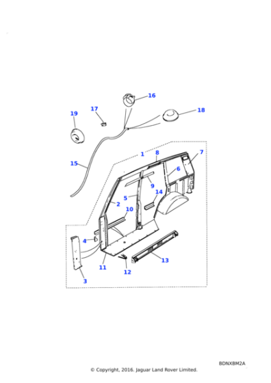 390046 - Land Rover Panel closing