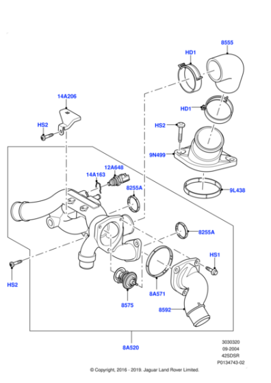 4629191 - Land Rover Tube