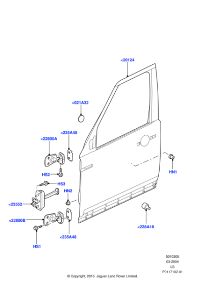 CFM500010 - Land Rover Bump Stop