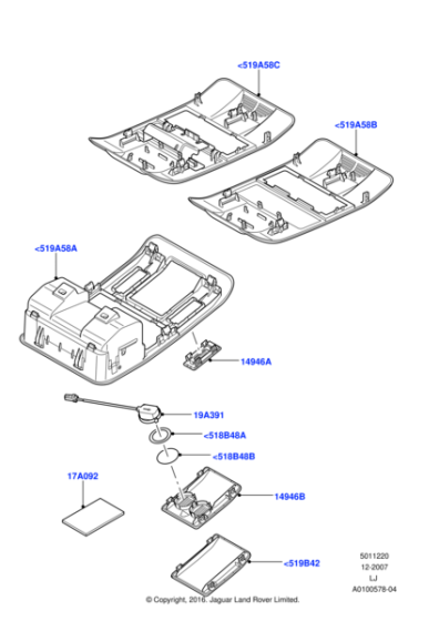 XVC000050 - Land Rover Microphone