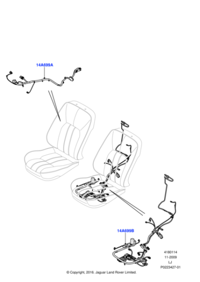 LR019364 - Land Rover Wire