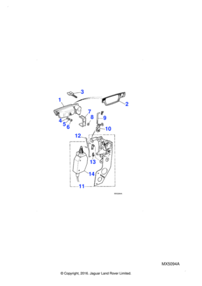 BEC16436 - Jaguar Clamp