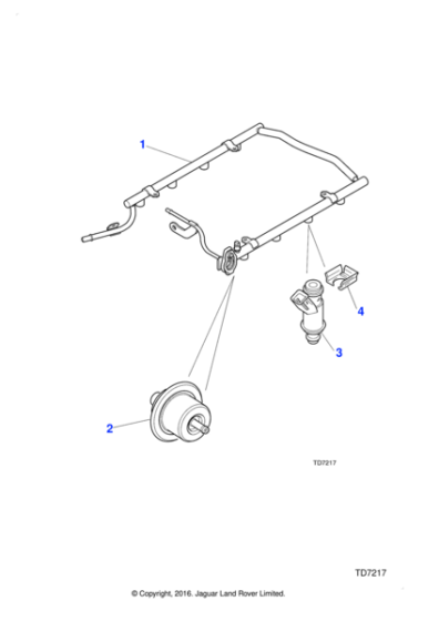 JLM21358 - Jaguar Fuel pressure regulator kit