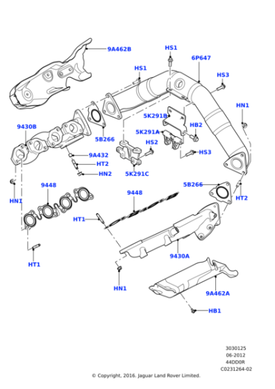 LR113358 - Land Rover Stud