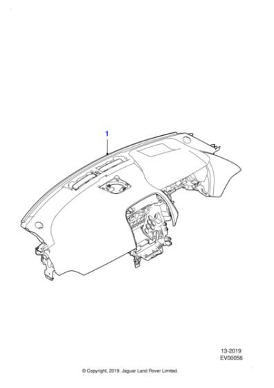 T4N34934PVJ - Jaguar Facia