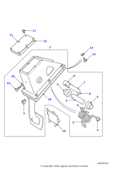 EDP7510L - Land Rover Spring-torsion