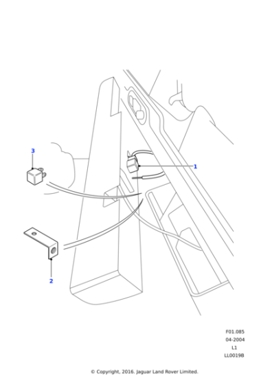 YWB10004L - Land Rover Relay