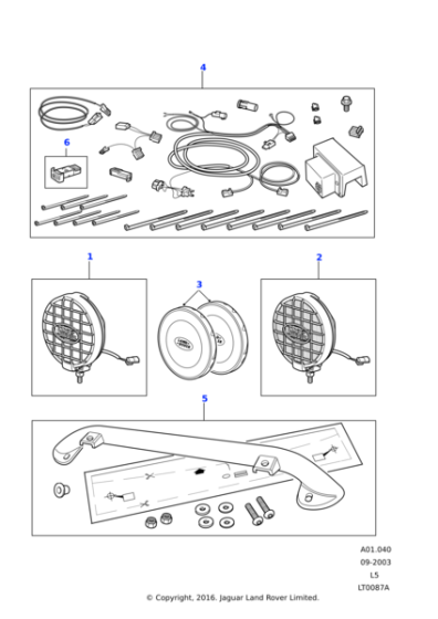 STC50098 - Land Rover Switch