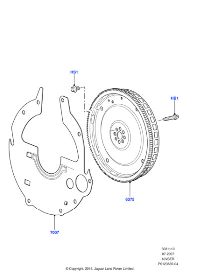 1031435 - Land Rover Bolt