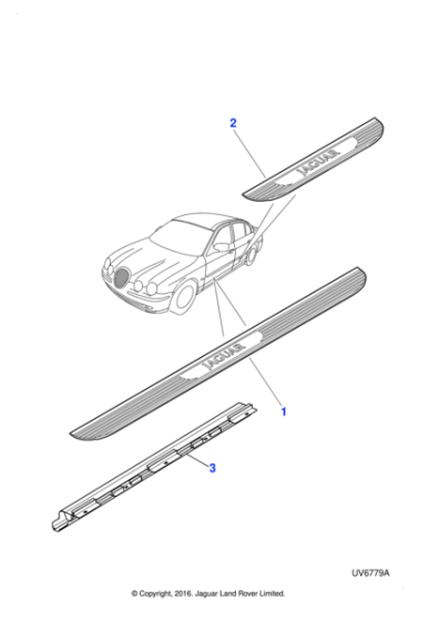 XR849785 - Jaguar Treadplate