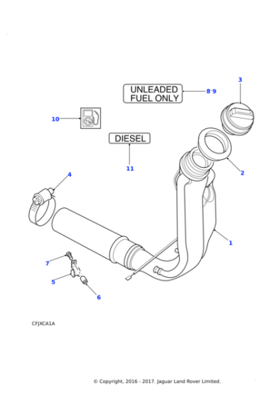 WLR000010 - Land Rover Grommet