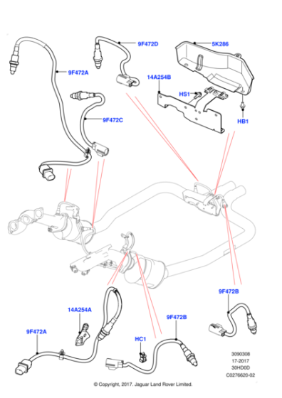 LR140063 - Land Rover Sensor