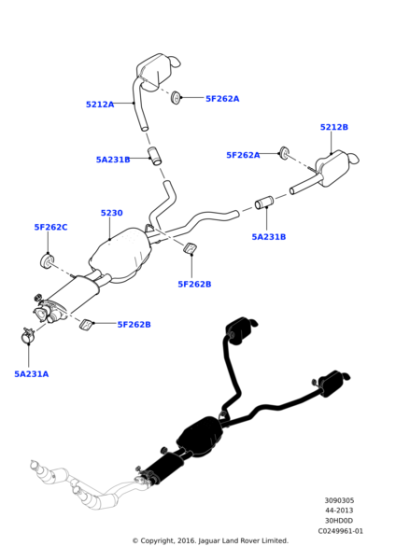 DBP7104 - Land Rover Mounting-rubber rear assembly
