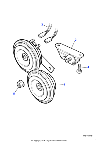DBC3358 - Jaguar Horn