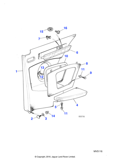 AK608191J - Jaguar Spring nut