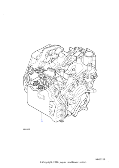 TGD500040 - Land Rover Transmission assembly automatic