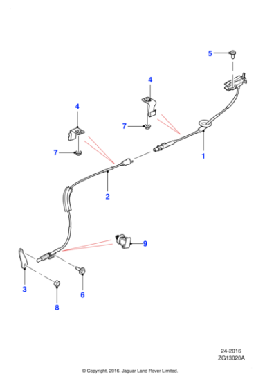 C2D48935 - Jaguar Cable