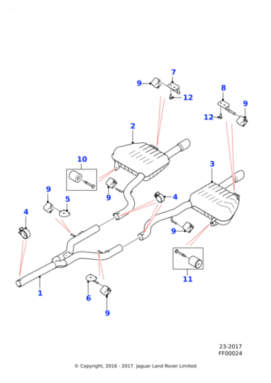 T4A26314 - Jaguar Rubber damper