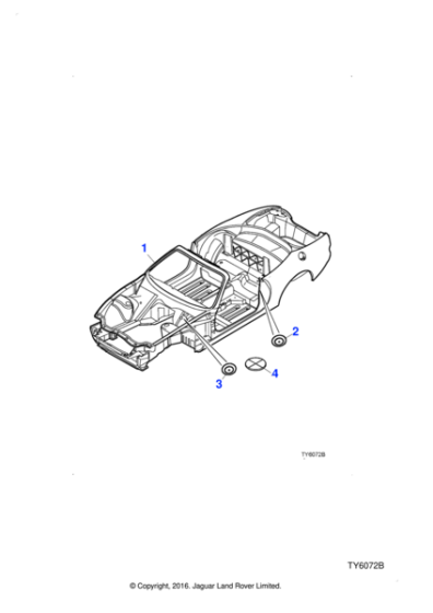 BAC4319 - Jaguar Metal sealing plug