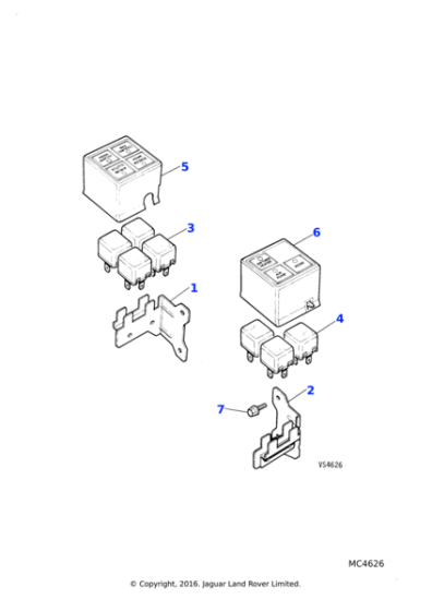 DBC2486 - Jaguar Relay